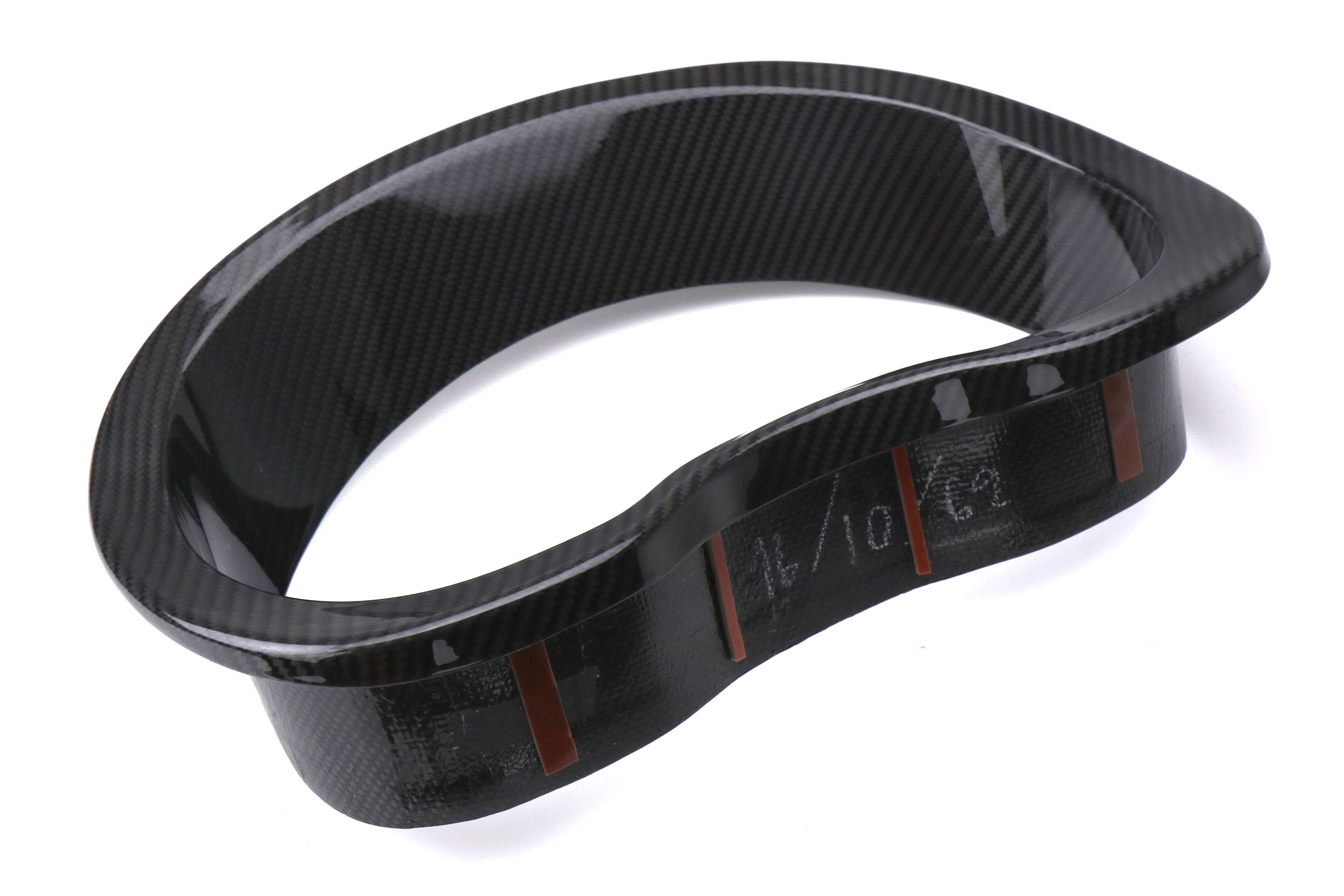 OLM LE Dry Carbon Fiber Speedometer Cluster Trim Cover - 2015-2021 Subaru WRX / STI / 2014-2018 Forester / 2013-2017 Crosstrek - Image 2