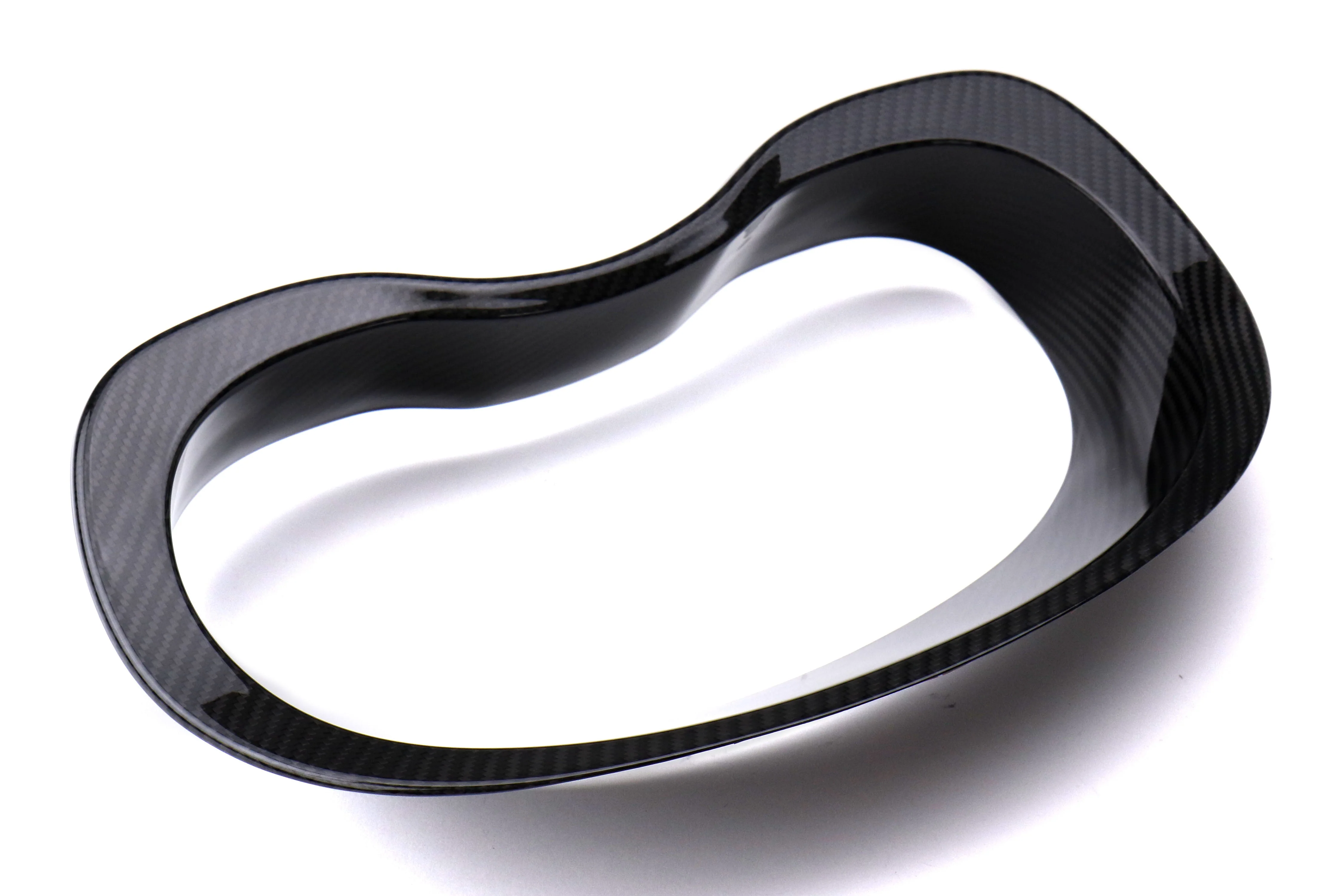 OLM LE Dry Carbon Fiber Speedometer Cluster Trim Cover - 2015-2021 Subaru WRX / STI / 2014-2018 Forester / 2013-2017 Crosstrek - Image 3