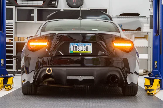 OLM OE Plus Linear Style Sequential Tail Lights (Smoked) - 13-20 FR-S / BRZ / 86 - Image 4