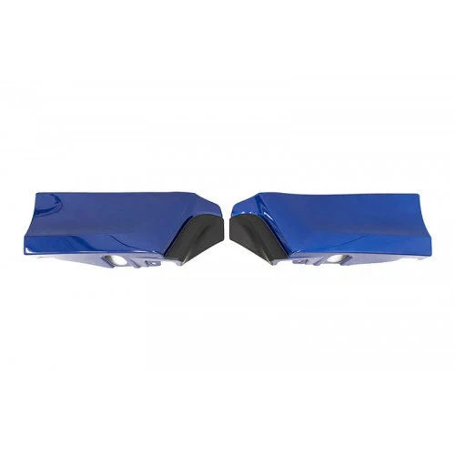 OLM Paint Matched JDM Style Rear Splash Guards (Galaxy Blue Pearl) - 2015-2021 WRX / STI - Image 2
