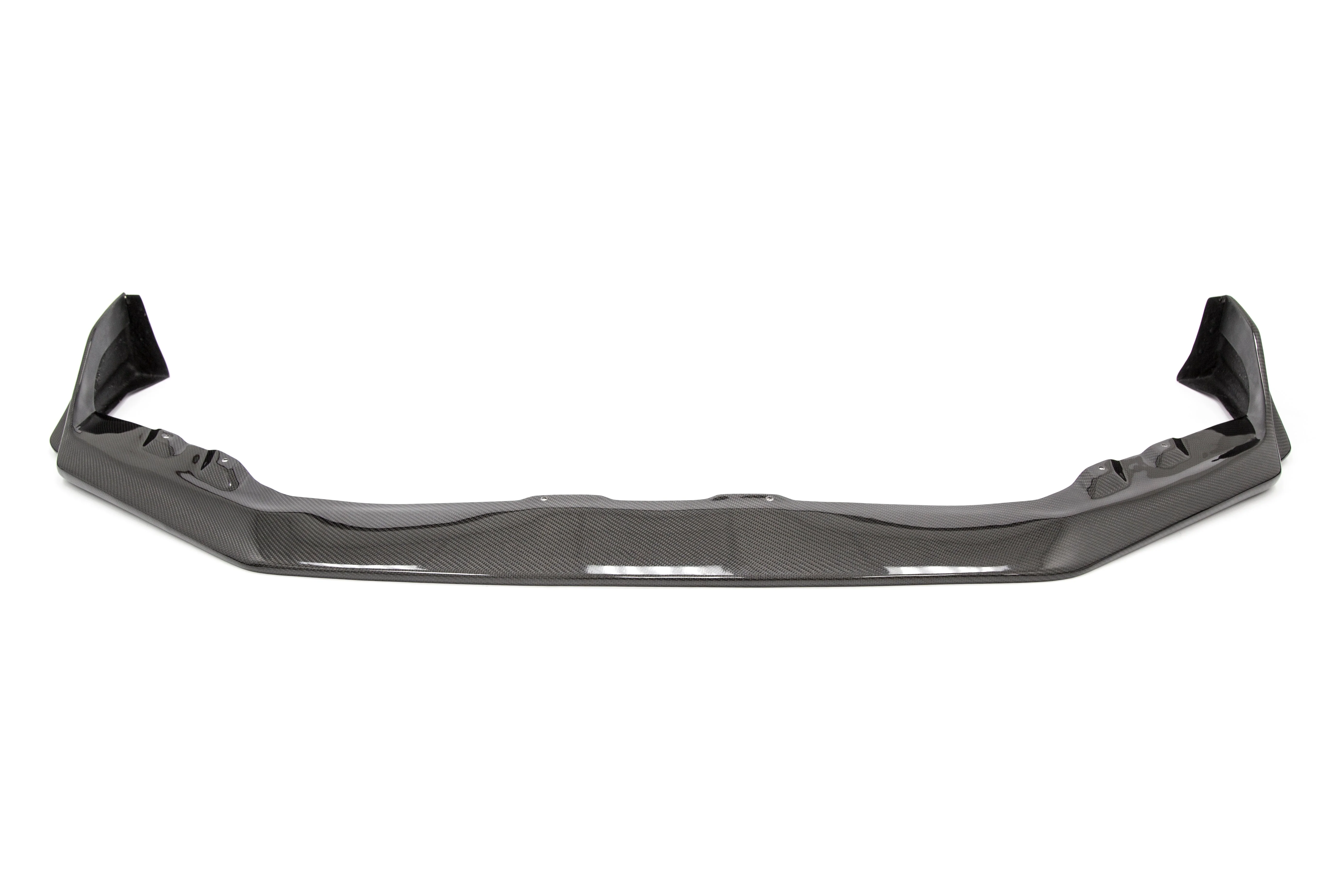 OLM S208 Style Carbon Fiber Front Bumper Lip - 2015-2021 WRX / STI - Image 4