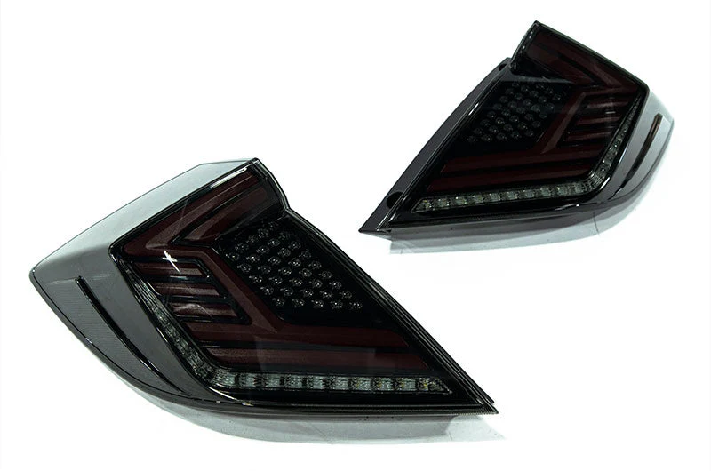 OLM Select V1 Pulse LED Taillights - 16-21 Honda Civic Hatchback - Image 2
