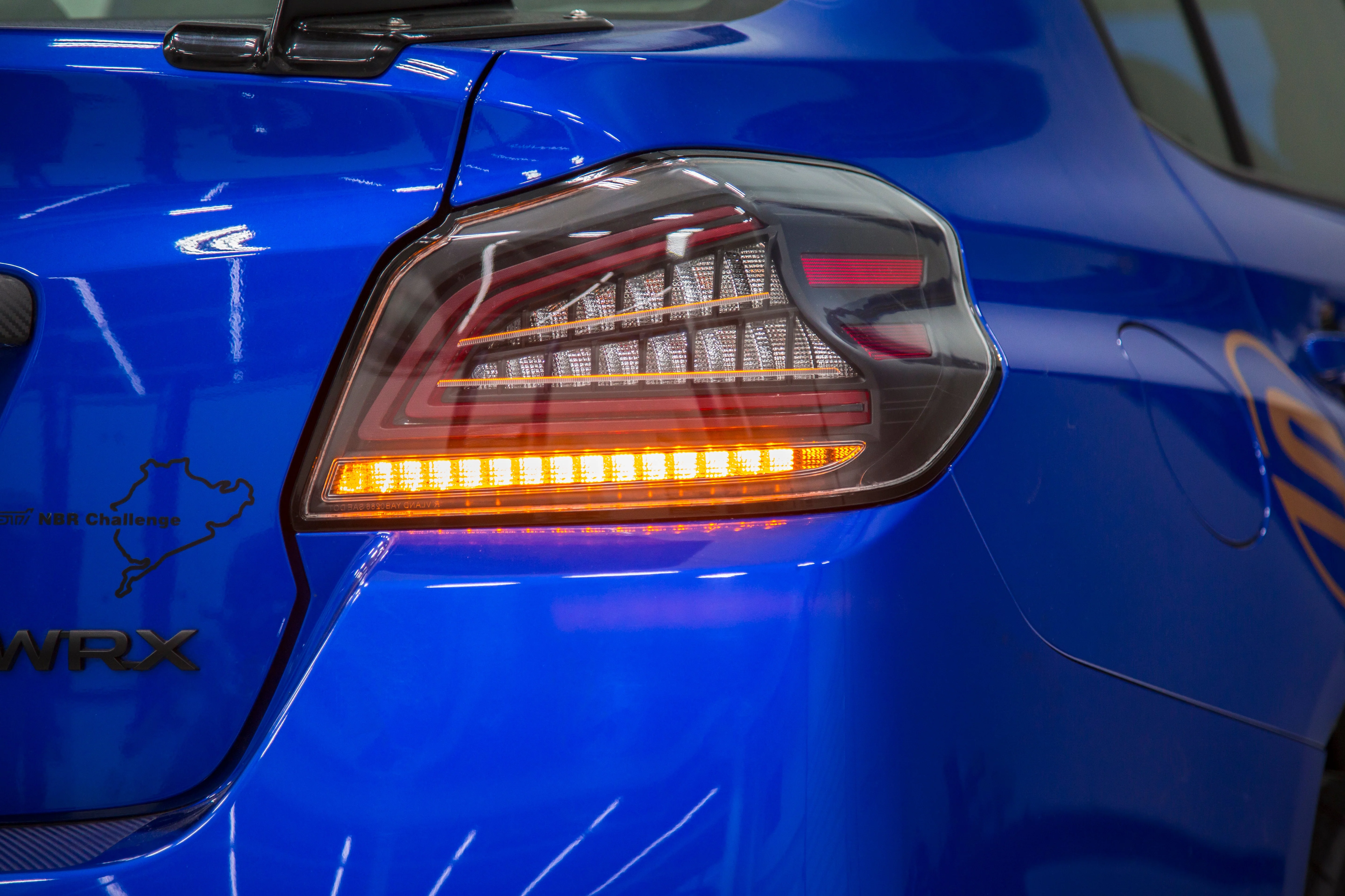OLM Spec CR Tail Lights (Clear Lens, Black Base) - 2015-2021 Subaru WRX & STI - Image 3