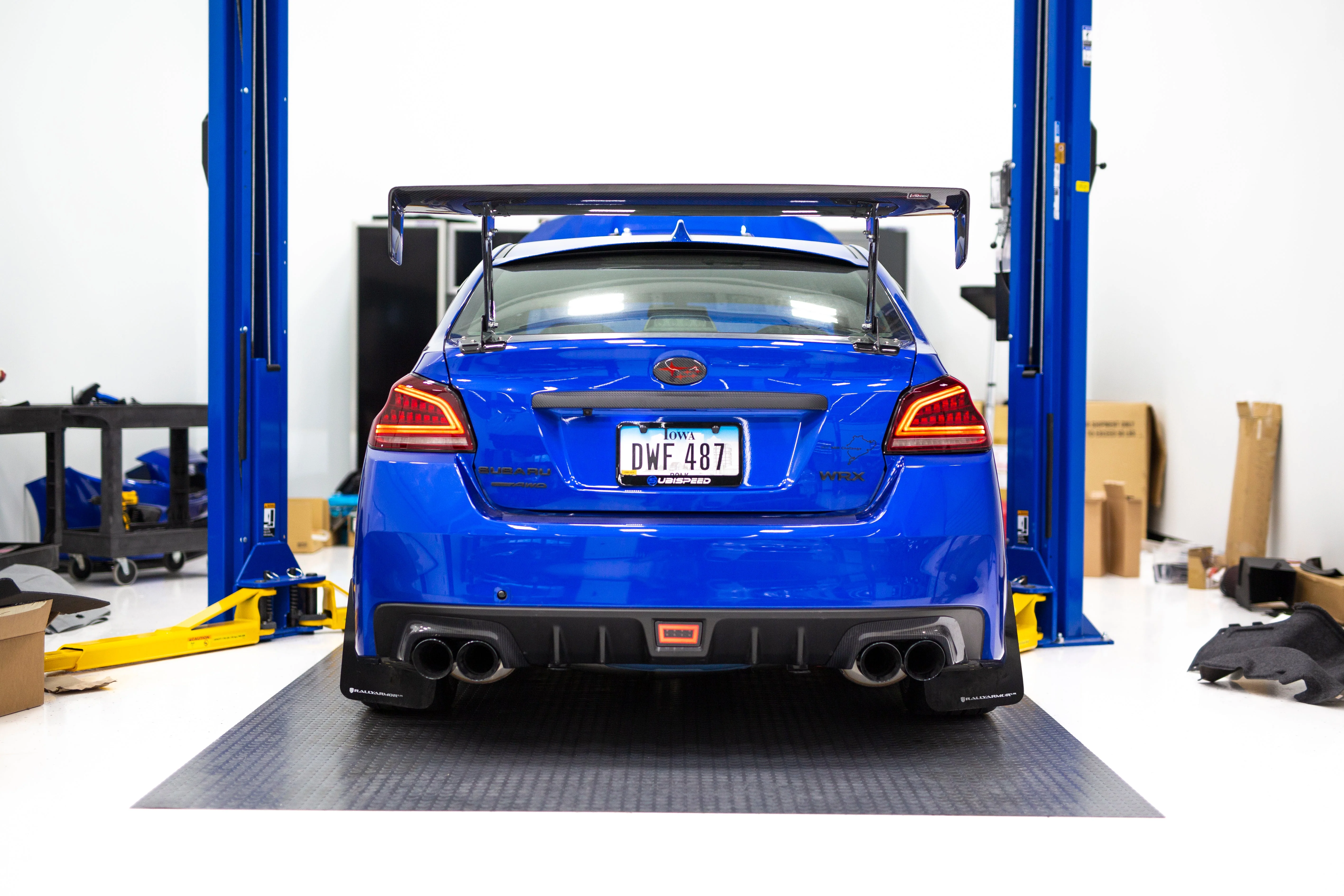 OLM Spec CR Tail Lights (Red Lens, Black Base) - 2015-2021 Subaru WRX & STI - Image 4