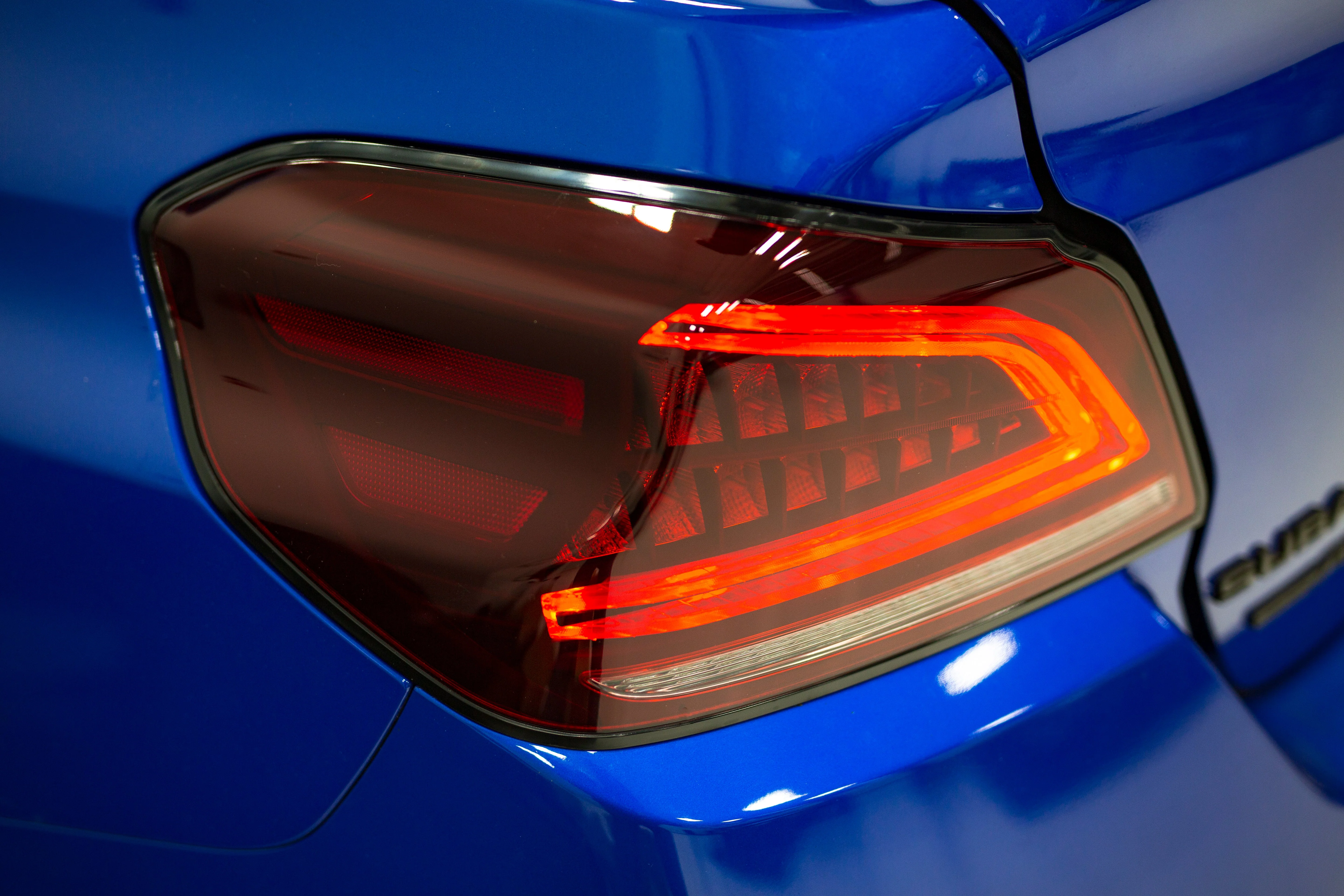 OLM Spec CR Tail Lights (Red Lens, Black Base) - 2015-2021 Subaru WRX & STI - Image 5