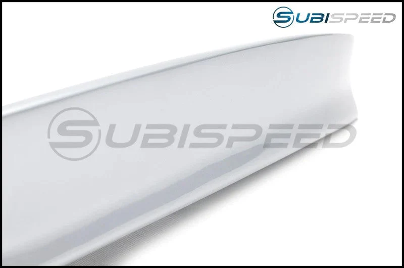 OLM Two Point Zero Duckbill Trunk Spoiler - Ice Silver Metallic / Steel - 2015-2021 Subaru WRX / STI - Image 2
