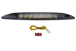 OLM VL Style High Mount Brake Light - 2013-2016 Crosstrek (Smoke / Gold) - Image 3