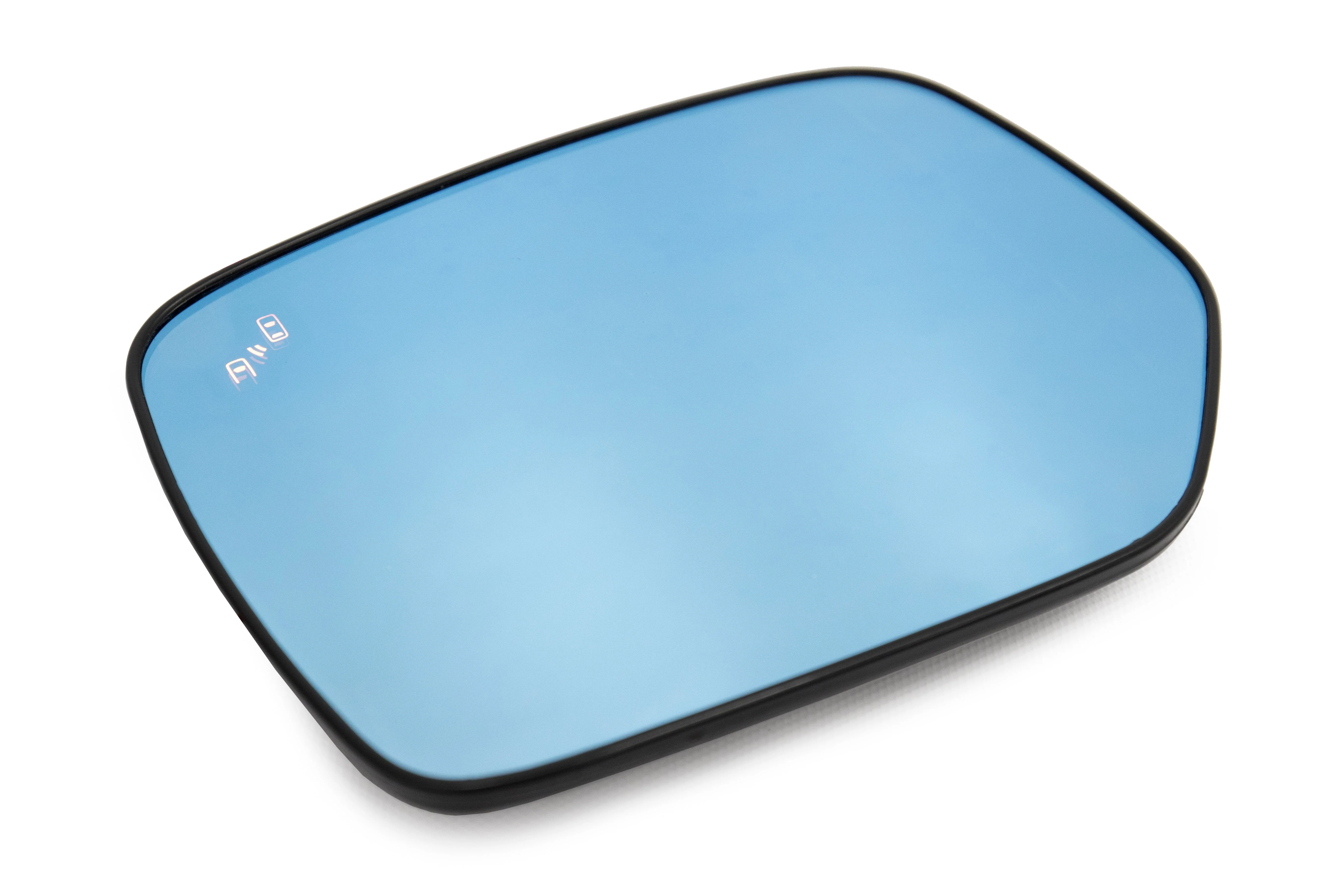 OLM Wide Angle Convex Mirrors with Turn Signals / Blind Spot Detection LED / Defrosters (Blue) - 15+ - Image 3