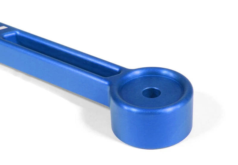 PERRIN 02-25 Subaru Impreza/WRX/STI & 13-25 Crosstrek/BRZ/FR-S/GR86/GR86 Battery Tie Down - Blue - Image 4