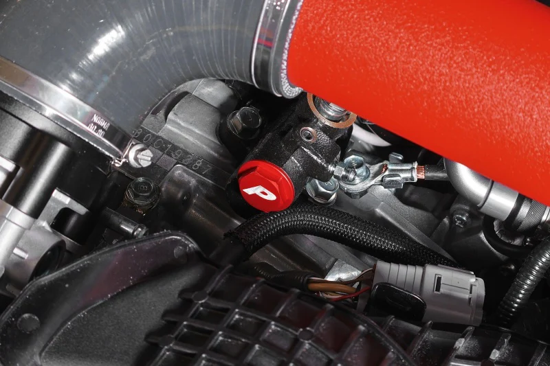 PERRIN 05-21 Subaru STI / 06-25 WRX / 05-09 LGT/OBXT Clutch Delay Valve Delete - Red - Image 4