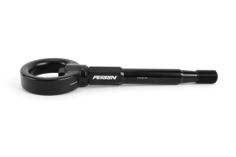 PERRIN 08-14 Subaru WRX/STI (Hatchback) Tow Hook Kit (Rear) - Black - Image 4