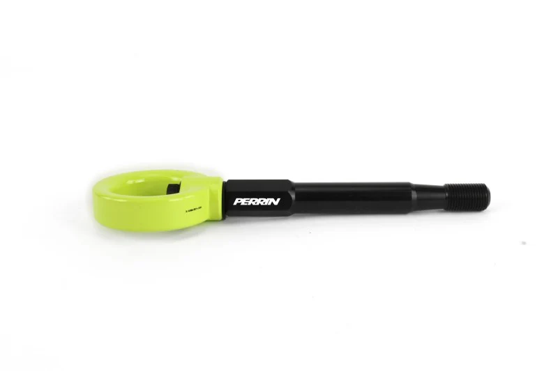 PERRIN 14-19 Subaru Forester Tow Hook Kit (Rear) - Neon Yellow - Image 2