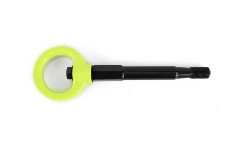 PERRIN 14-19 Subaru Forester Tow Hook Kit (Rear) - Neon Yellow - Image 3