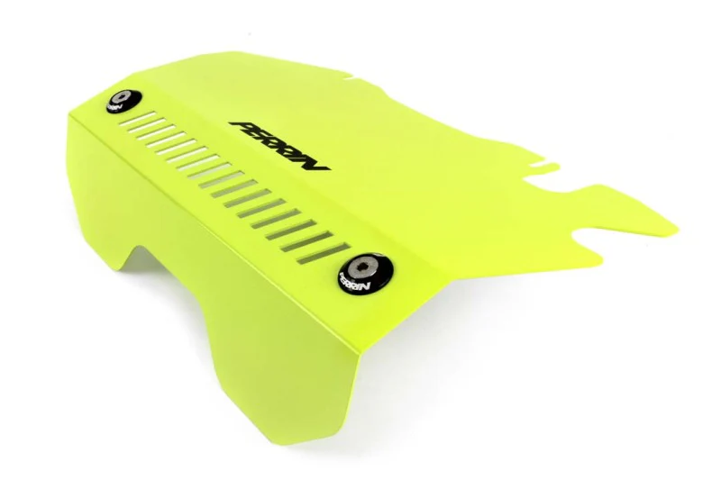 PERRIN 15-21 Subaru WRX Pulley Cover - Neon Yellow - Image 2