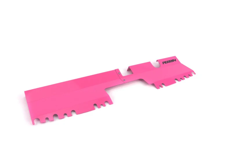 PERRIN 15-21 Subaru WRX/STI Radiator Shroud (Without OEM Intake Scoop) - Hyper Pink - Image 3