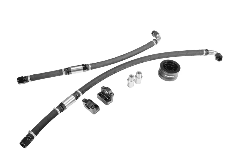 PERRIN 15-25 Subaru WRX Oil Cooler Relocation Kit (Upgrade to Top Mounted from PSP-OIL-111) - Image 3