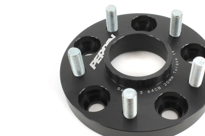 PERRIN 17-21 Honda Civic Si / 22-26 Acura Integra 64.1mm 5x114.3 Wheel Spacers 20mm - Pair - Image 5