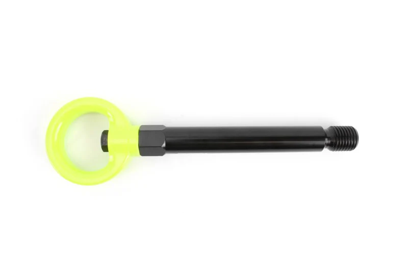 PERRIN 17-21 Honda Civic Si/Type R/Touring/Hatchback Tow Hook Kit Rear - Neon Yellow - Image 9