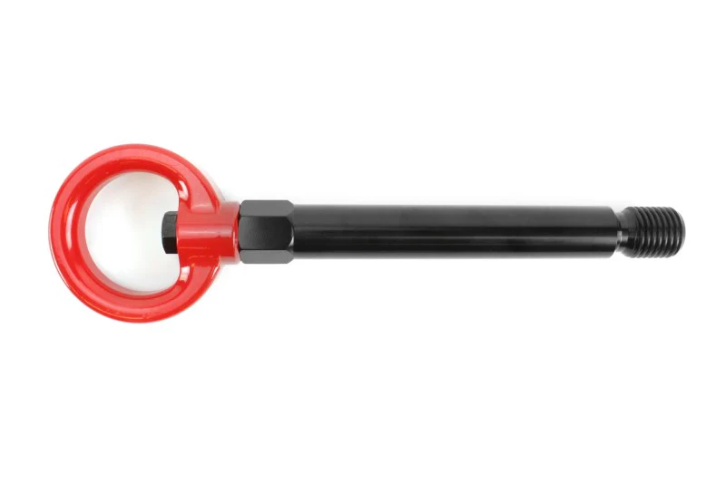 PERRIN 17-21 Honda Civic Si/Type R/Touring/Hatchback Tow Hook Kit Rear - Red - Image 5