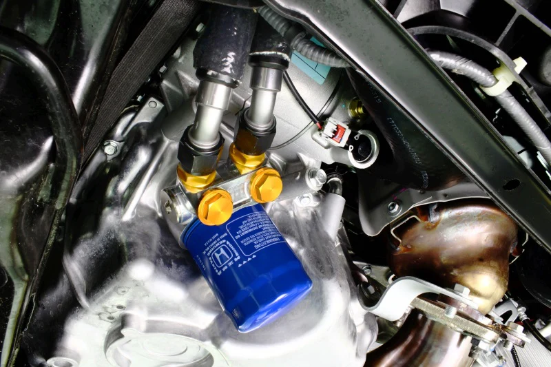 PERRIN 17-21 Honda Civic Type R Oil Cooler Kit - Image 10