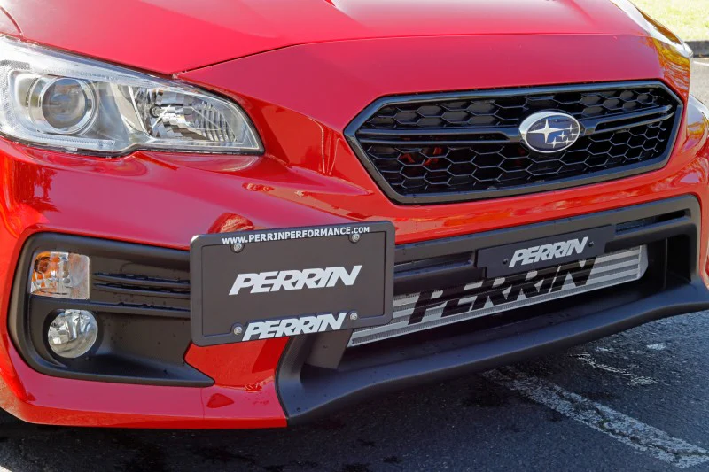 PERRIN 18-21 Subaru WRX/STI (w/FMIC ONLY) License Plate Relocation Kit - Image 2
