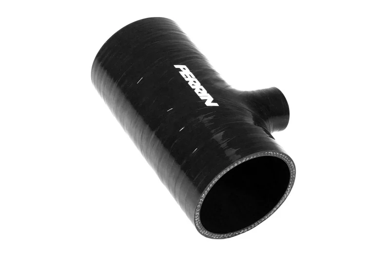 PERRIN 22-24 Subaru WRX / 20-25 LGT & OBXT Turbo Inlet Hose w/Turbo Adapter Flange (Short) - Black - Image 2
