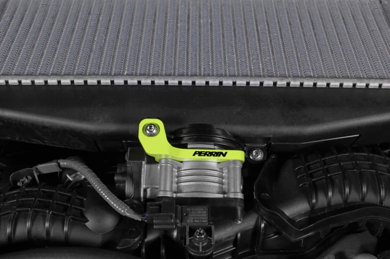 PERRIN 22-25 Subaru WRX / 19-25 Ascent / 20-25 Outback & Legacy Turbo TMIC Bracket - Neon Yellow - Image 5