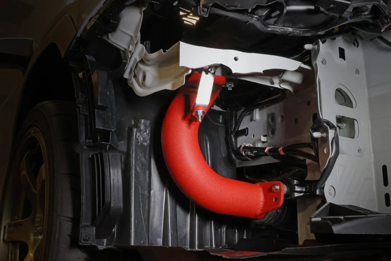 PERRIN 22-25 Subaru WRX Cold Air Intake w/Heatshield - Red - Image 8