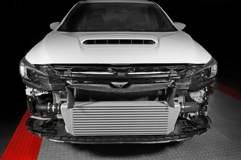 PERRIN 22-25 Subaru WRX Front Mount Intercooler Kit (Black Tubes & Silver Core) - Image 15