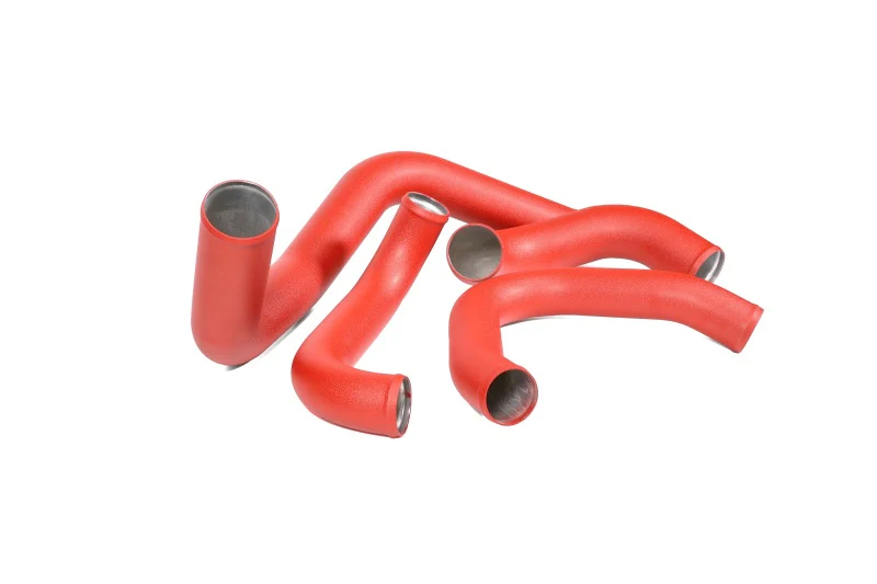 PERRIN 22-25 Subaru WRX Front Mount Intercooler Kit (Red Tubes & Silver Core) - Image 15