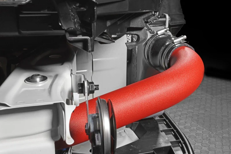 PERRIN 22-25 Subaru WRX Front Mount Intercooler Kit (Red Tubes & Silver Core) - Image 6