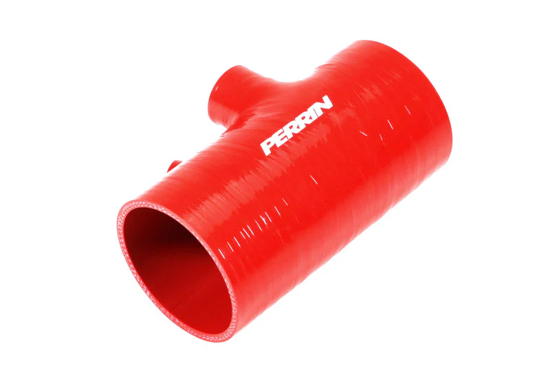 Perrin 22-25 Subaru WRX Short Type Turbo Inlet Hose  - Red - Image 5