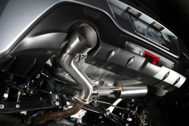 PERRIN 22-26 Subaru BRZ / Toyota GR86 Axle Back Exhaust SS (Single Side Exit w/Helmholtz Chamber) - Image 20