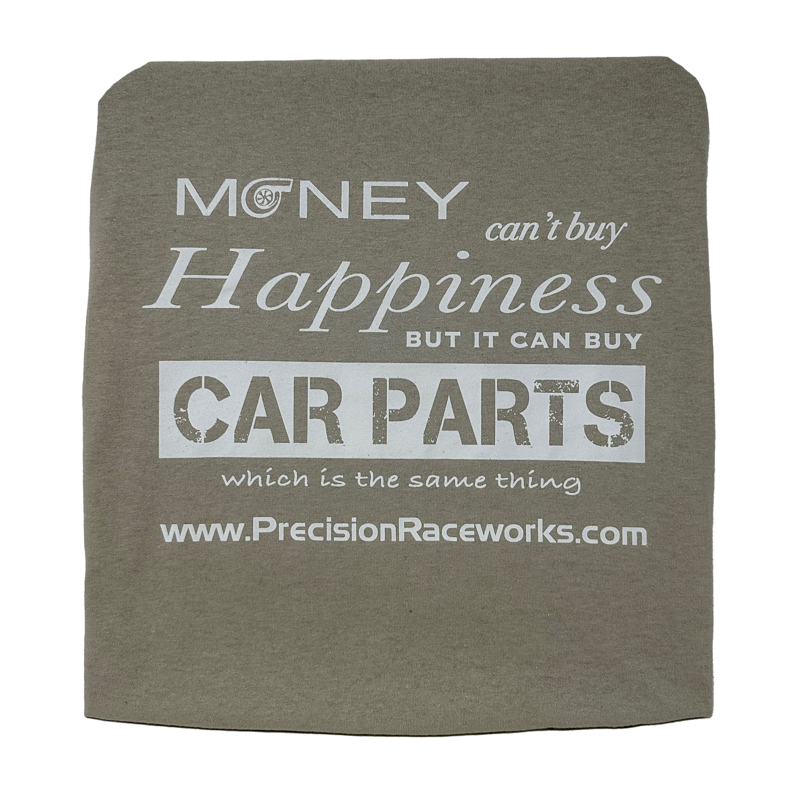 Precision Raceworks T-Shirt - Money Can't Buy Happiness - Image 4