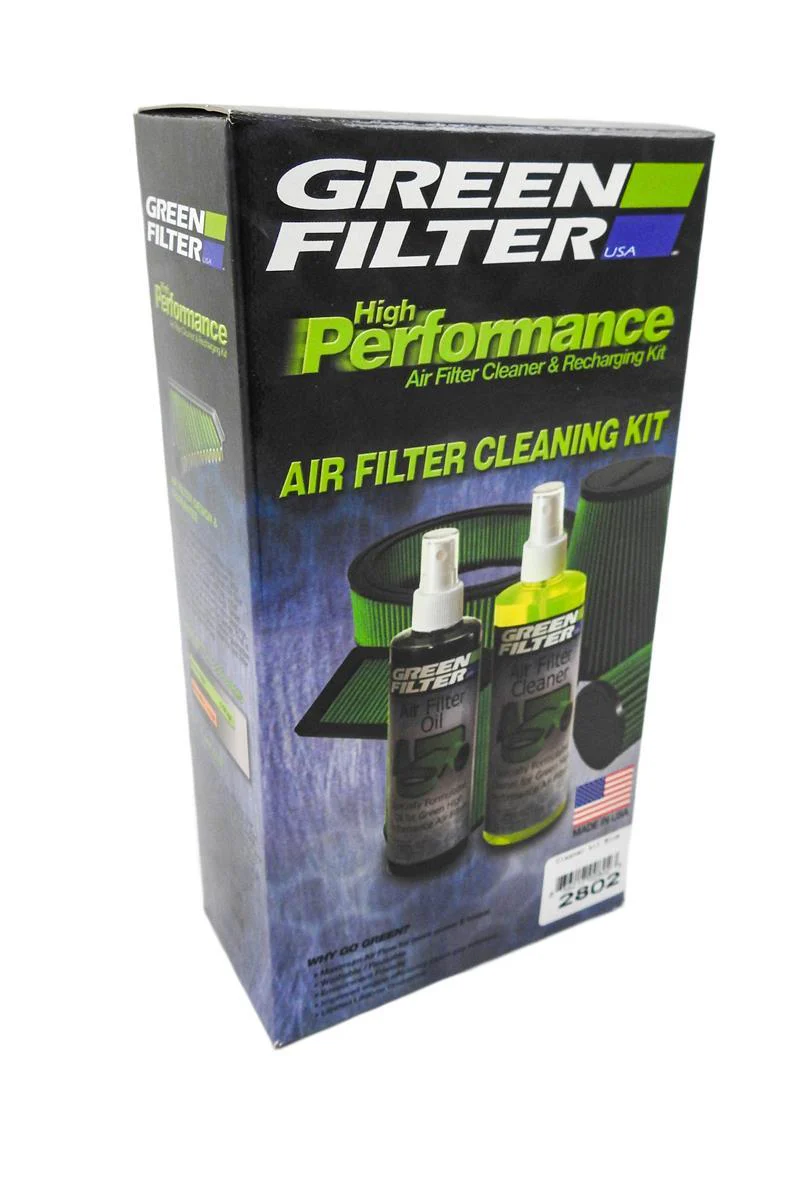 PRL Motorsports Green Filter Recharge Oil and Cleaner Kit Red