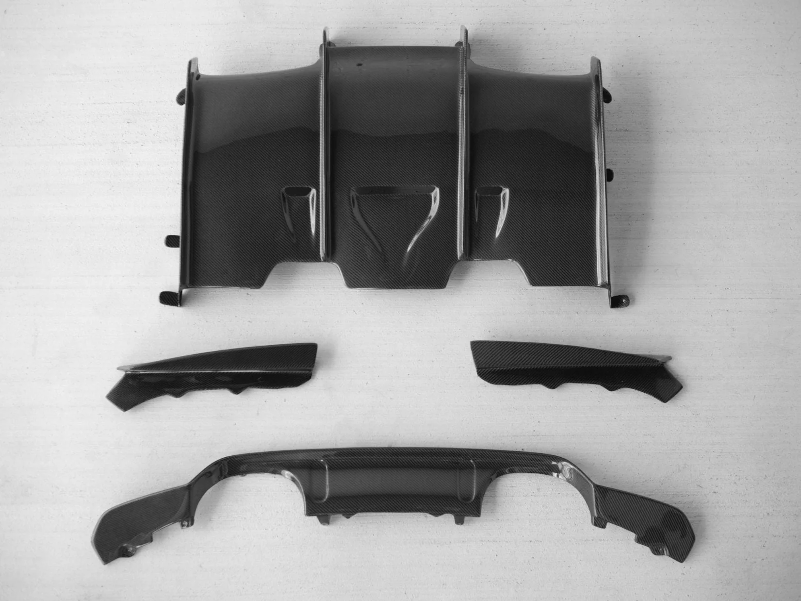 PSM Style Carbon Fiber Rear Diffuser - BMW F80 M3, F82/F83 M4 | Palenon Performance - Image 5
