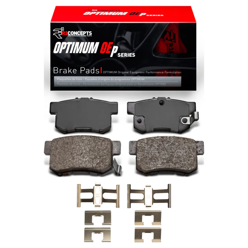 R1 00-13 Honda S2000 Rear Optimum OE Pads & Hardware Kit - Image 4