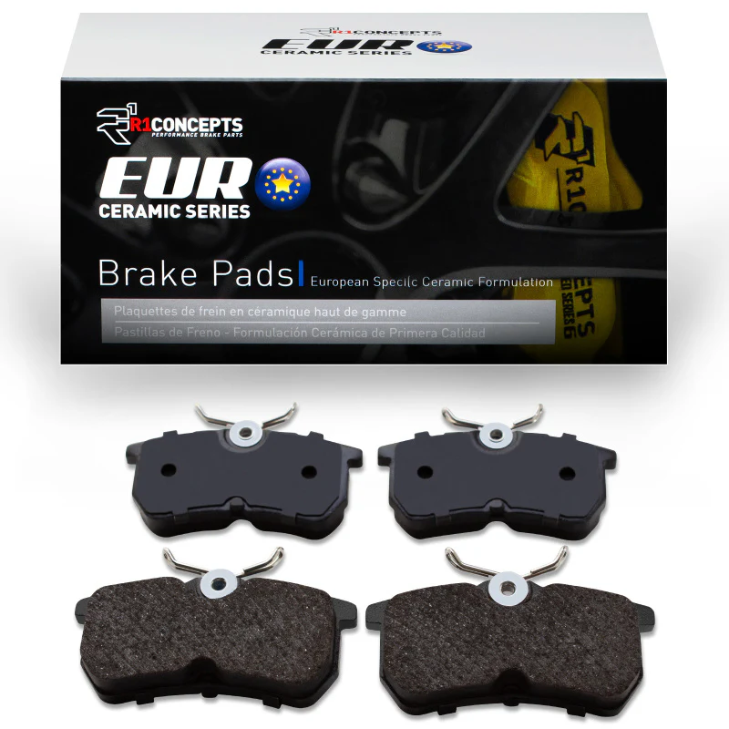 R1 01-19 Ford Focus Rear Euro Ceramic Brake Pads - Image 4