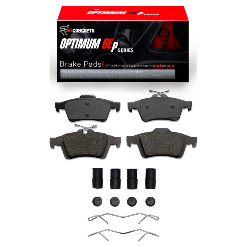 R1 03-23 Cadillac BLS (Mexico) Rear Optimum OE Brake Pads & Hardware Kit - Image 4