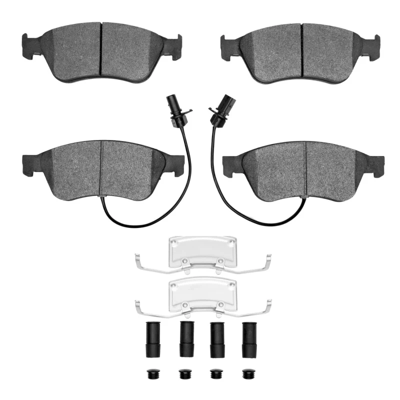 R1 04-11 Audi A8 Front Ceramic Pads & Hardware Kit - Image 2