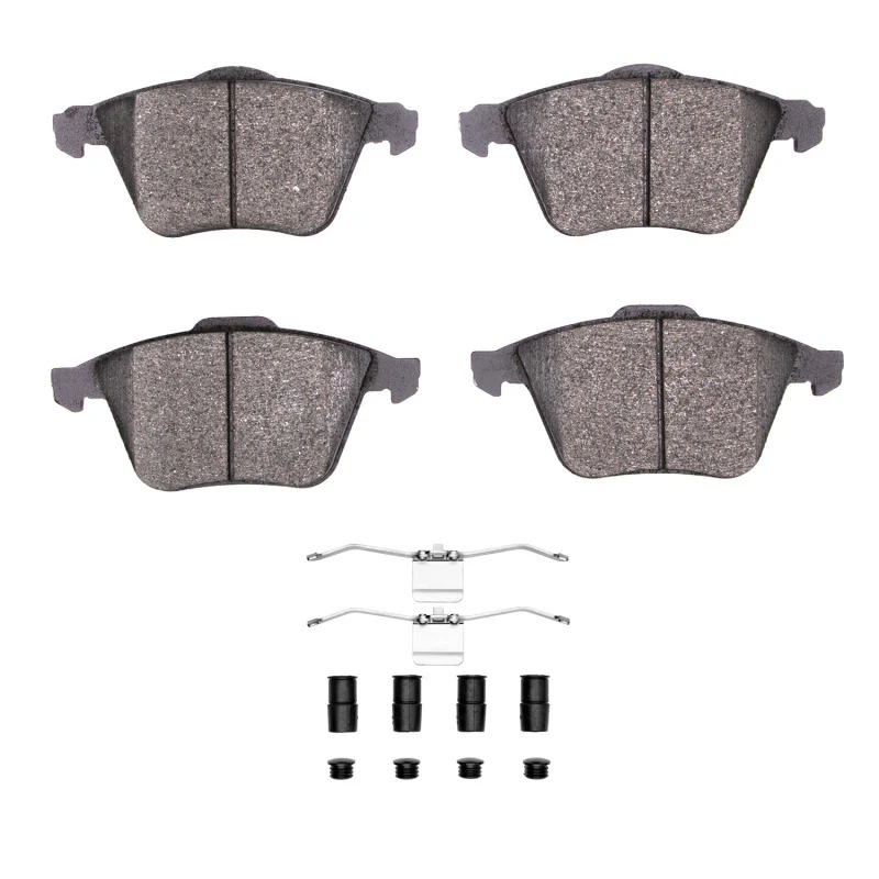 R1 04-13 Mazda 3 Front Semi Met Pads & Hardware Kit