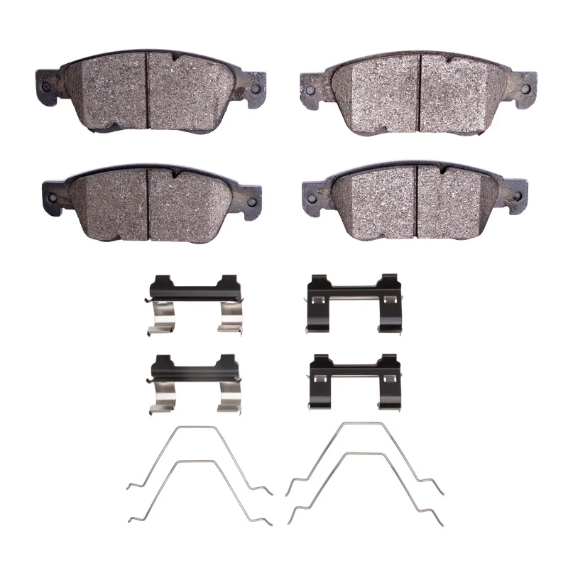R1 07-15 Infiniti G35 Front Semi Met Pads & Hardware Kit