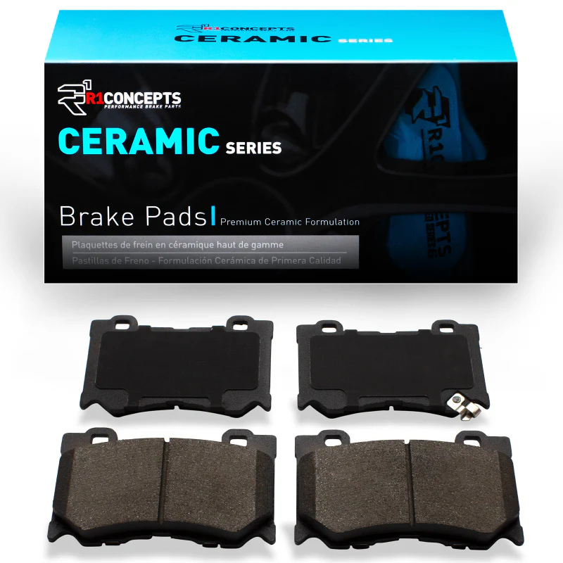 R1 08-25 Infiniti Q50 Front R1 Ceramic Brake Pads - Image 9
