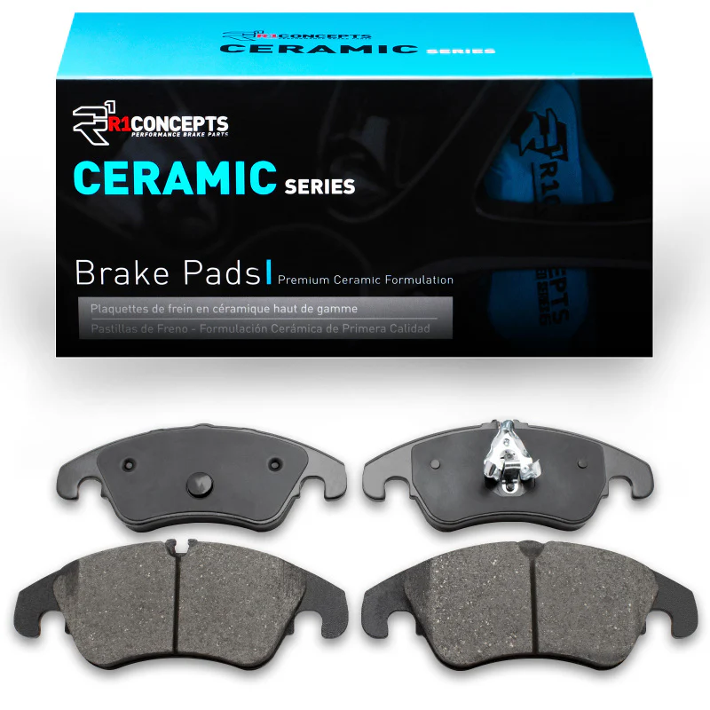 R1 09-17 Audi A7 Quattro Front R1 Ceramic Brake Pads - Image 8