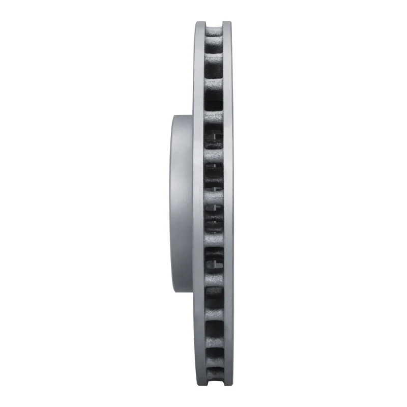 R1 14-19 Chevrolet Corvette Front Right Drilled & Slotted Geo-Carbon Rotor - Image 5