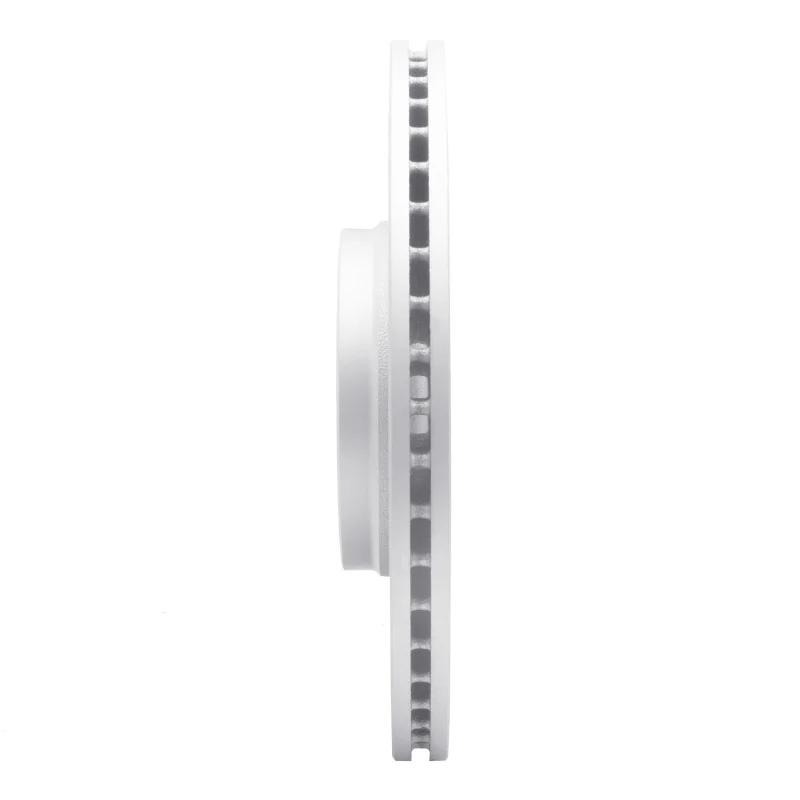 R1 14-19 Ford Focus Front Right Drilled & Slotted Geo-Carbon Rotor - Image 5