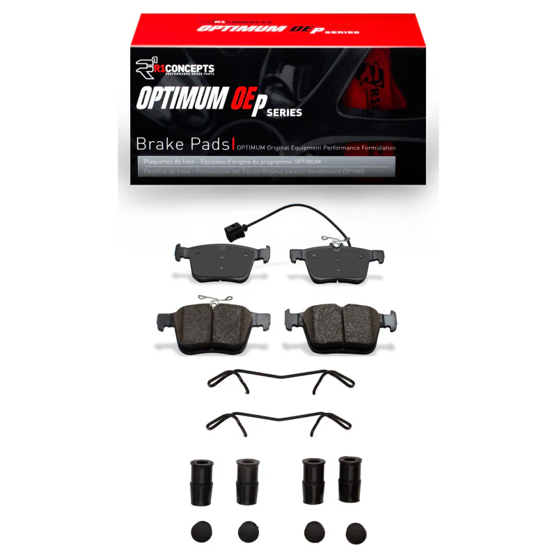 R1 17-22 Audi RS3 Rear Optimum OE Pads & Hardware Kit