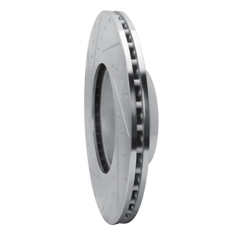 R1 18-25 BMW 430I Gran Coupe Front Right Drilled & Slotted Silver Brake Rotor - Image 5