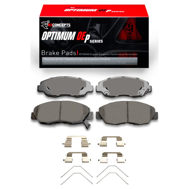 R1 1996-2015 Acura EL Front R1 Optimum OE Pads & Hardware Kit - Image 2