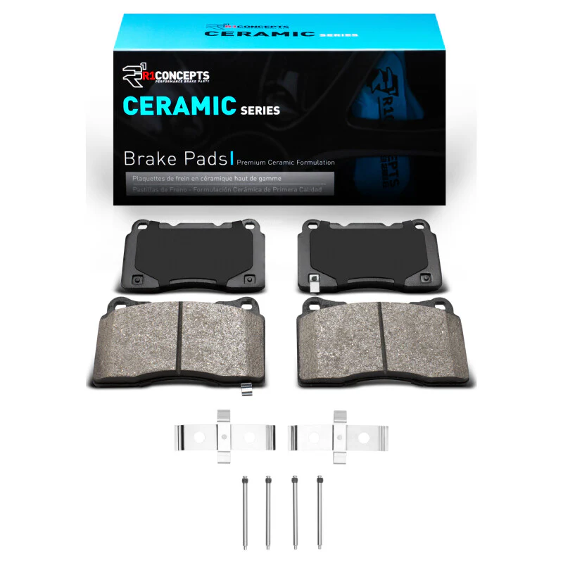 R1 2004-2021 Buick Regal Front R1 Ceramic Pads & Hardware Kit - Image 2